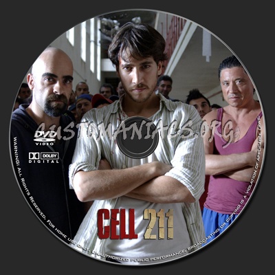 Cell 211 (AKA Celda 211) dvd label