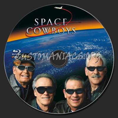 Space Cowboys blu-ray label