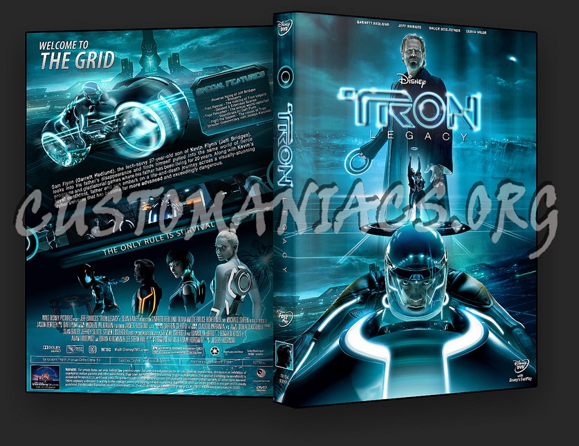 Tron: Legacy dvd cover