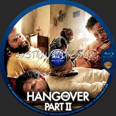 The Hangover Part II blu-ray label