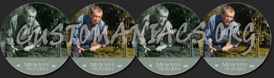 Midsomer Murders - Bonus Features dvd label