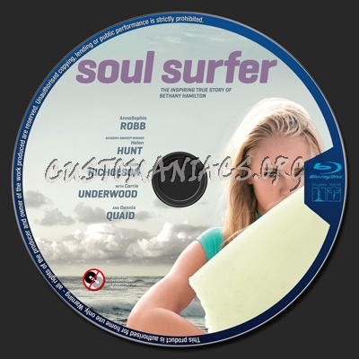Soul Surfer blu-ray label
