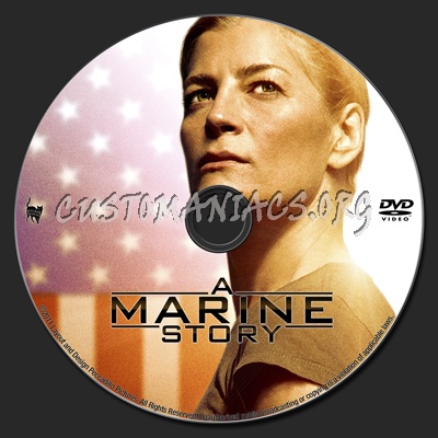 A Marine Story dvd label