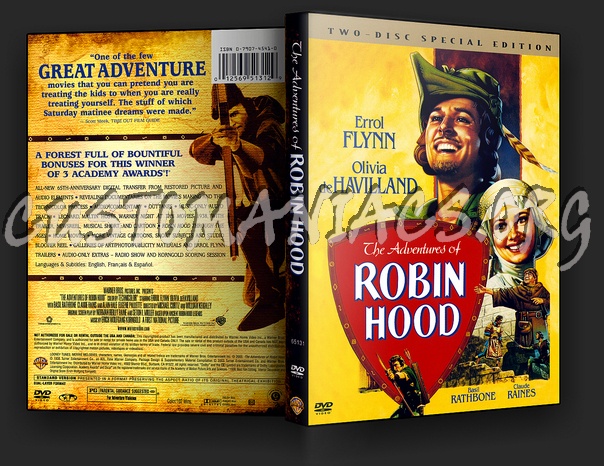 The Adventures Of Robin Hood dvd cover