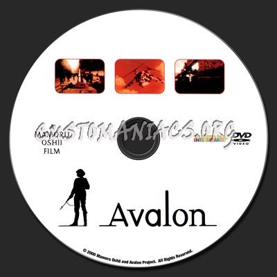 Avalon dvd label