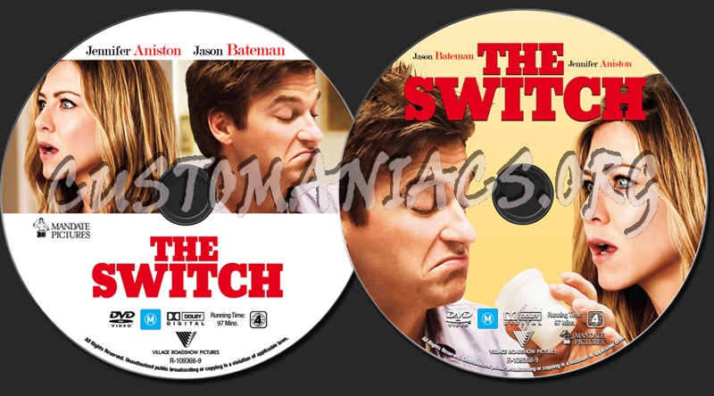 The Switch dvd label