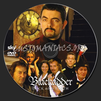 BlackAdder Back and Forth dvd label