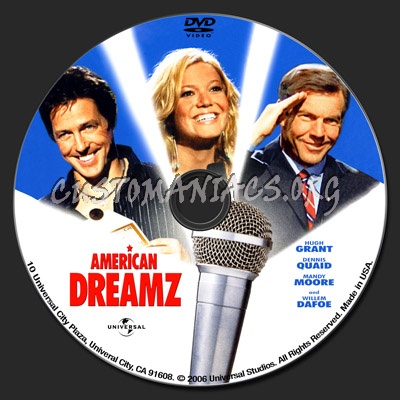 American Dreamz dvd label