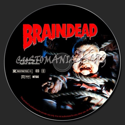 Braindead dvd label