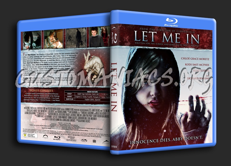 Let Me In blu-ray cover