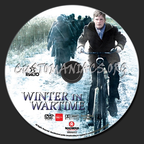 Winter in Wartime dvd label