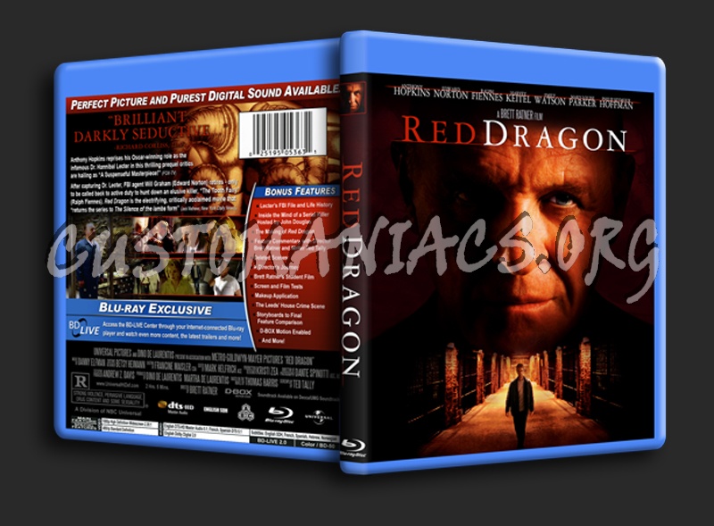 Red Dragon blu-ray cover