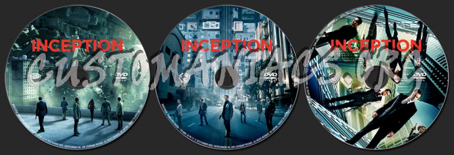 Inception dvd label