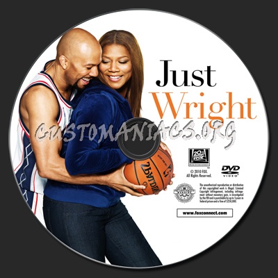 Just Wright dvd label