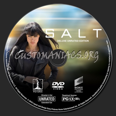 Salt dvd label