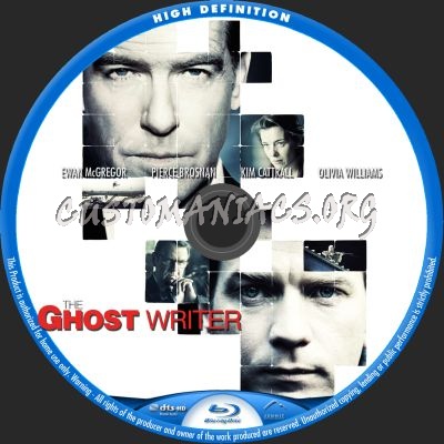 The Ghost Writer blu-ray label