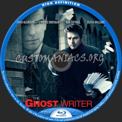 The Ghost Writer blu-ray label