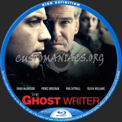 The Ghost Writer blu-ray label