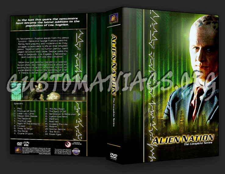 Alien Nation - TV Collection dvd cover