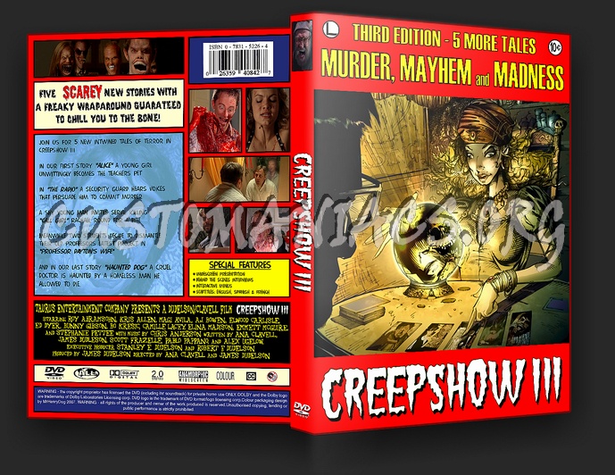 Creepshow 3 dvd cover