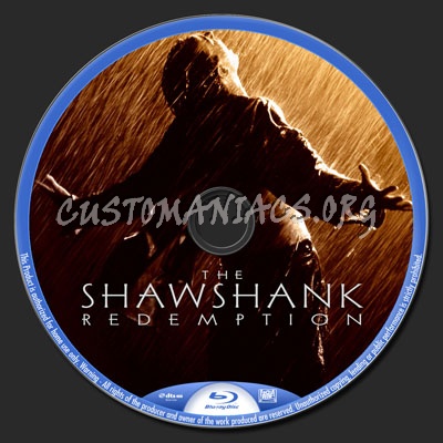 The Shawshank Redemption blu-ray label
