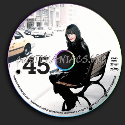 .45 dvd label