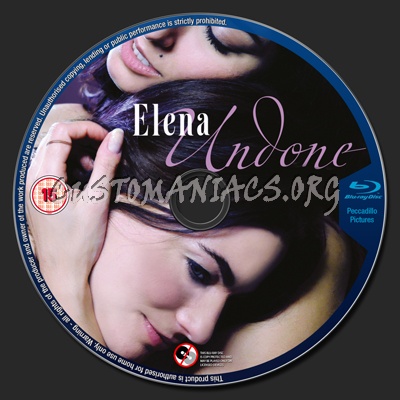 Elena Undone blu-ray label