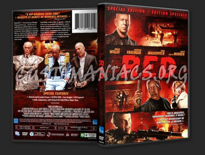 Red dvd cover
