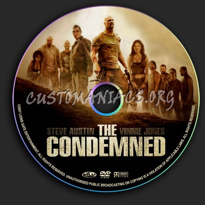 The Condemned dvd label