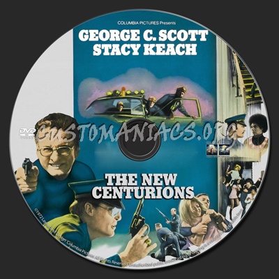 The New Centurions dvd label