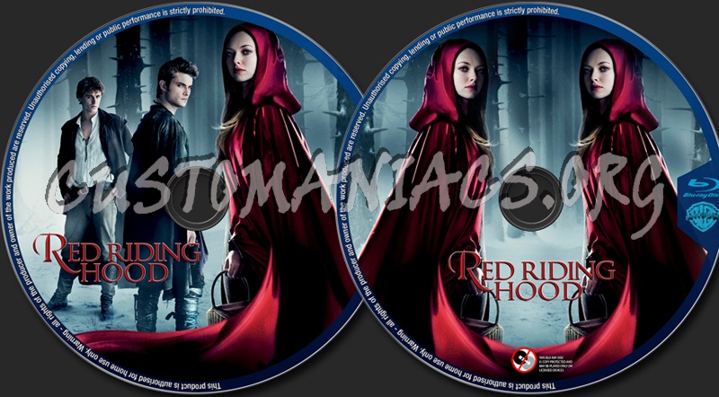 Red Riding Hood blu-ray label