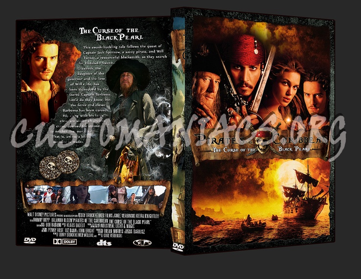 Pirates of The Caribbean dvd cover