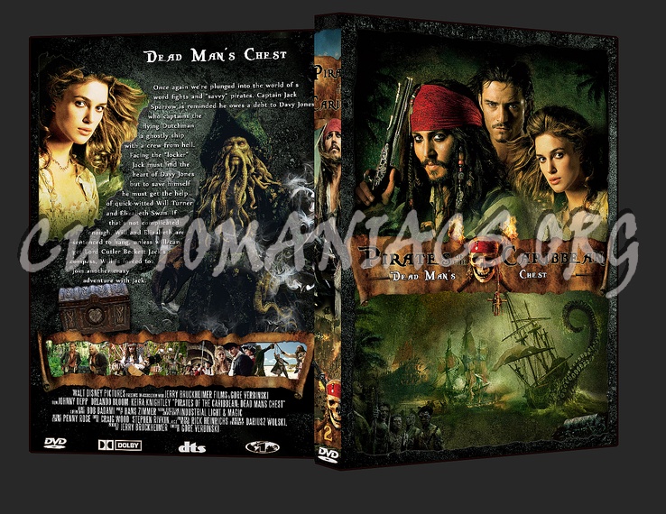 Pirates of The Caribbean dvd cover