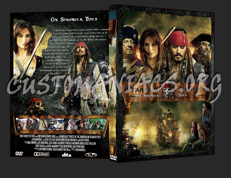 Pirates of The Caribbean dvd cover