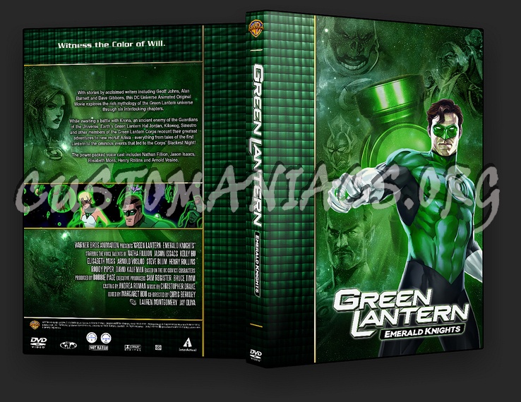 Green Lantern: Emerald Knights - TV Collection dvd cover