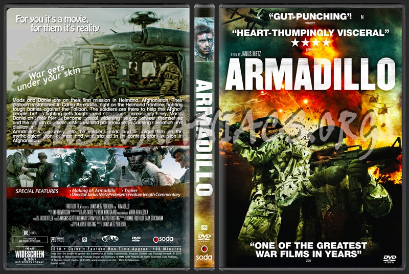 Armadillo dvd cover