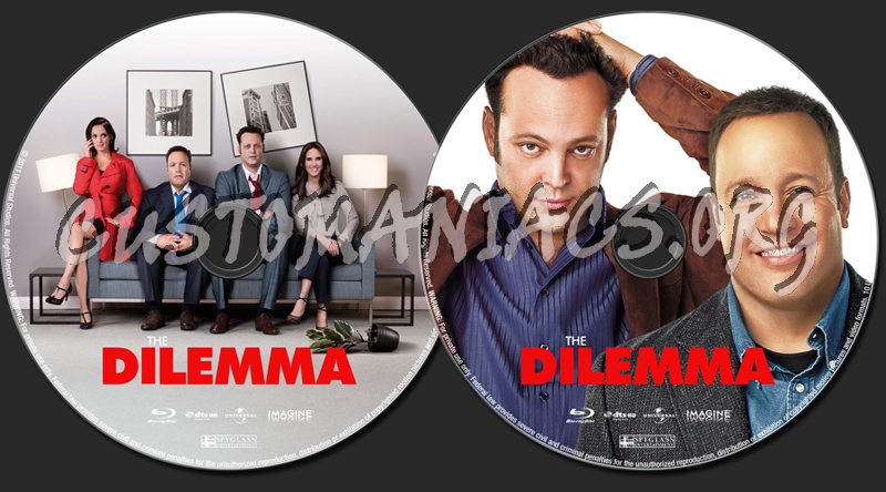 The Dilemma blu-ray label