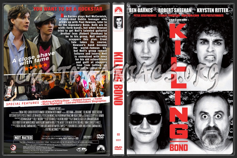 Killing Bono dvd cover