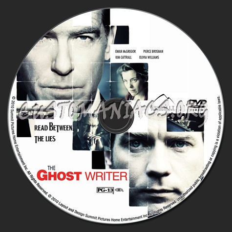 The Ghost Writer dvd label