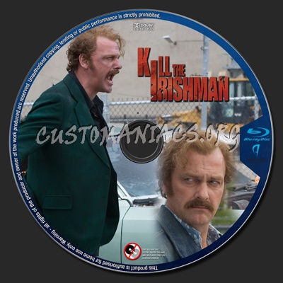 Kill The Irishman blu-ray label