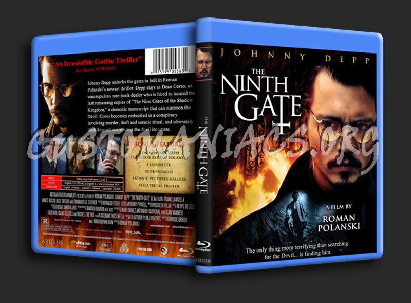 The Ninth Gate blu-ray cover