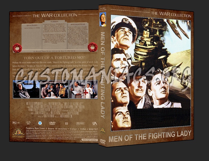 War Collection Men Of The Fighting Lady dvd cover