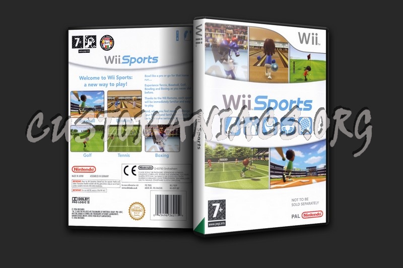 Wii Sports dvd cover