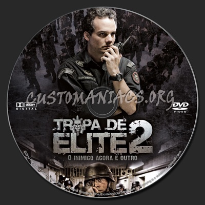 Tropa De Elite 2 (Elite Squad 2) dvd label