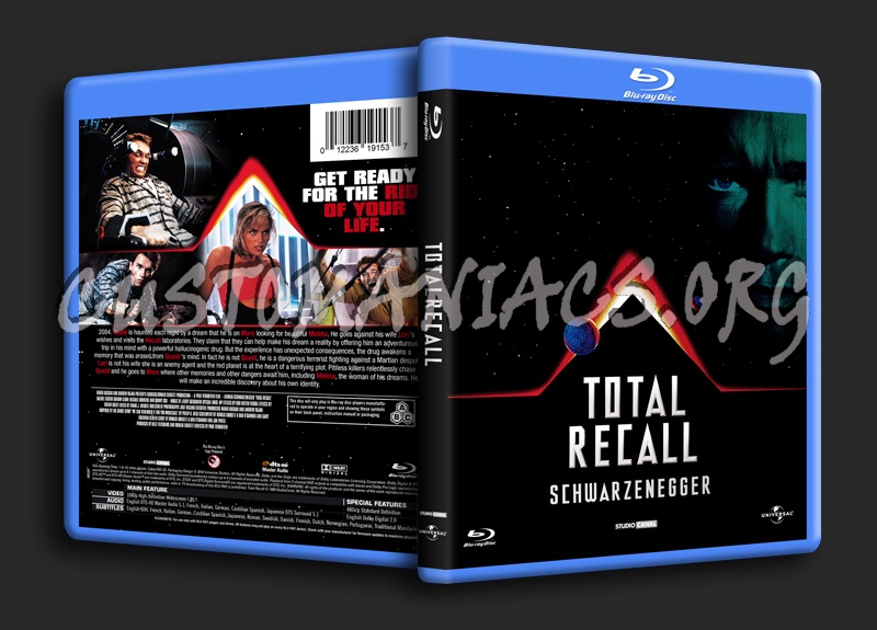 Total Recall blu-ray cover