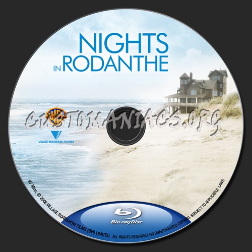 Nights In Rodanthe blu-ray label