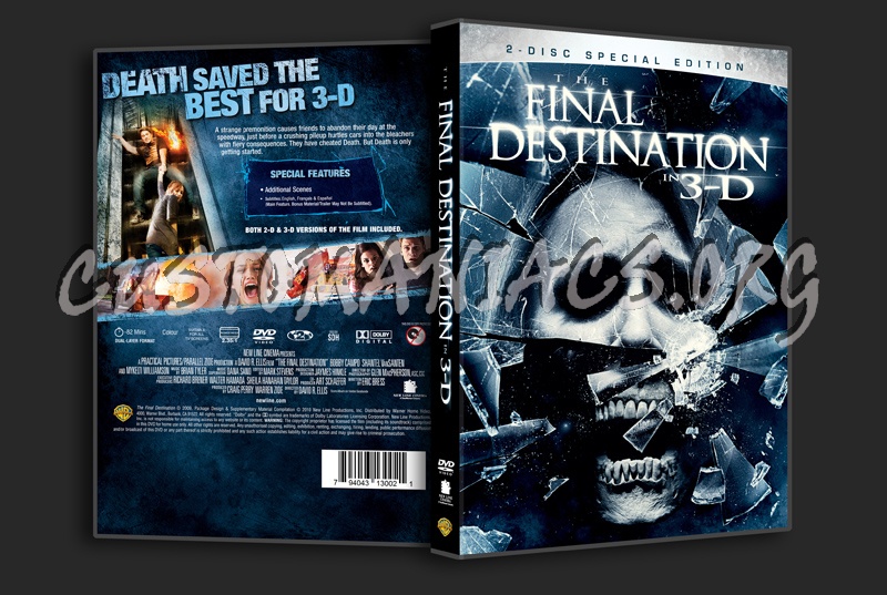 The Final Destination (3D) dvd cover
