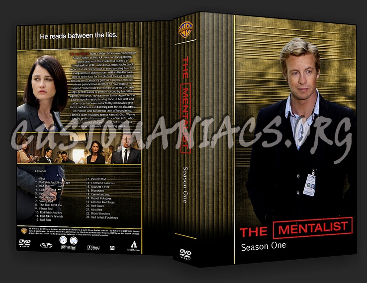 The Mentalist - TV Collection dvd cover