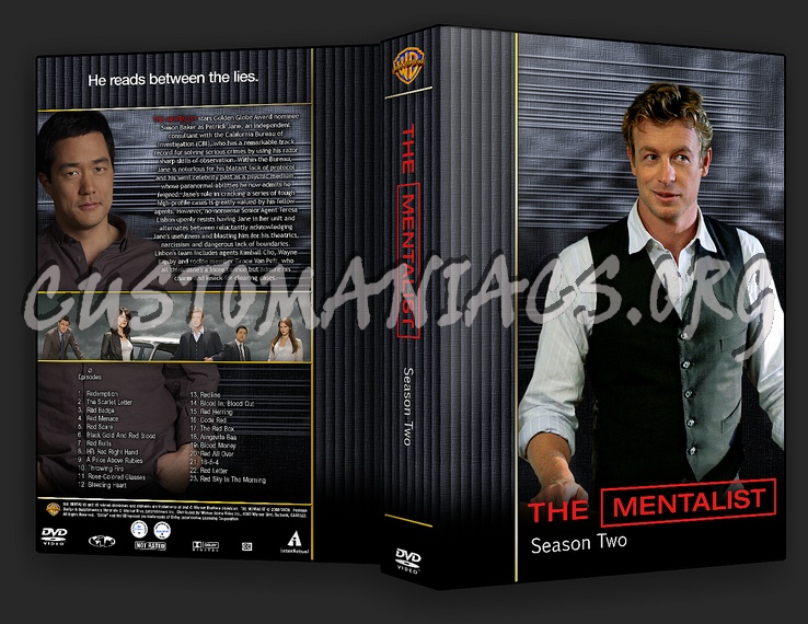 The Mentalist - TV Collection dvd cover