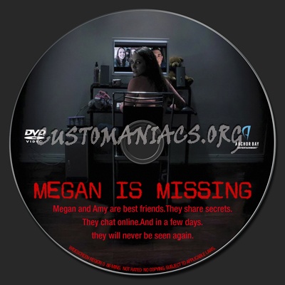 Megan is Missing dvd label